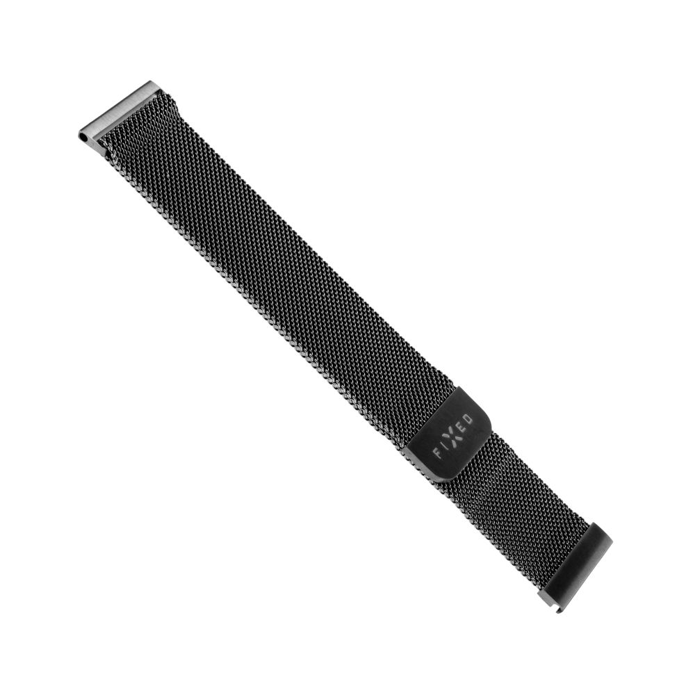 Fixed - Mesh Strap with Quick Release 18mm for smartwatch - Black