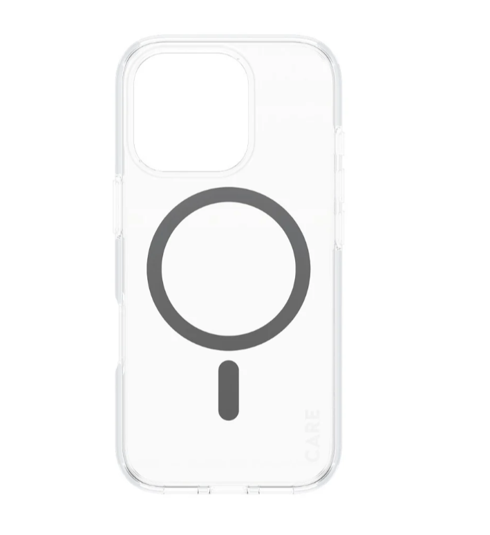 CARE Flagship Case - Back cover - Apple - iPhone 16 PRO - Recycled plastic - Black - MagSafe
