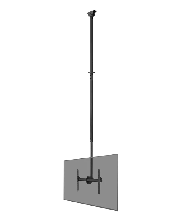 Neomounts CL35-440BL16XL Monitor/TV Mount Ceiling - Adjustable Height, Rotate, Tilt, Swivel - 37-70 " - Maximum weight (capacity) 50 kg - Black
