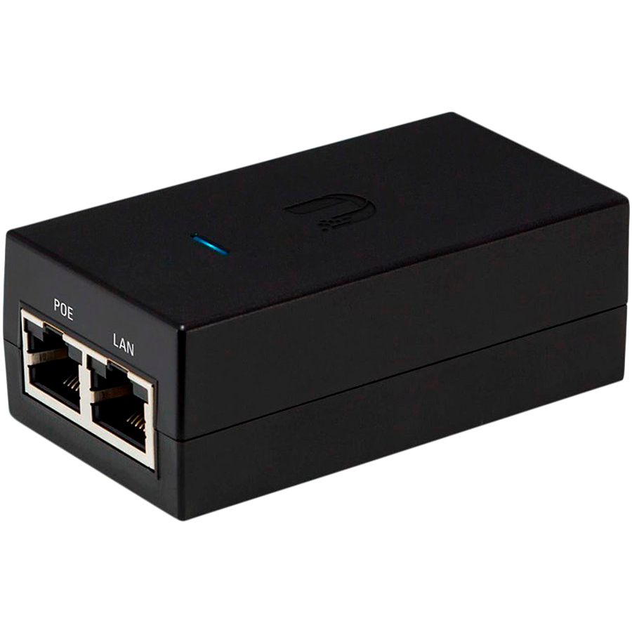 Ubiquity POE Injector, 24VDC, 30W, EU