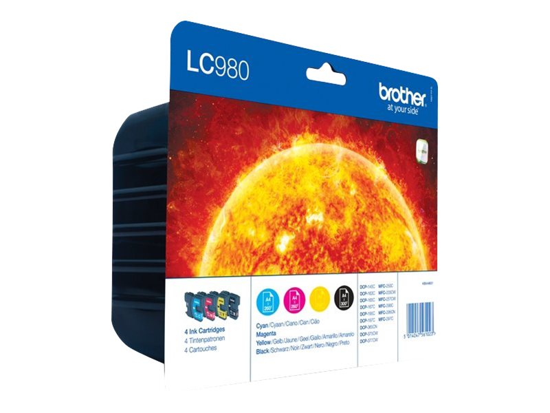 Brother LC980VALBP C M Y BK Multipack - Brother