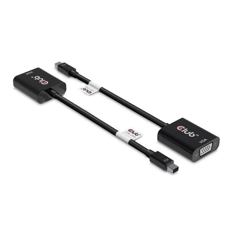 I/O ADAPTER MINI DP TO VGA/M/F CAC-2113 CLUB3D
