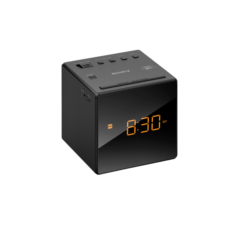 Sony - ICF-C1 - 0.1 W - Black