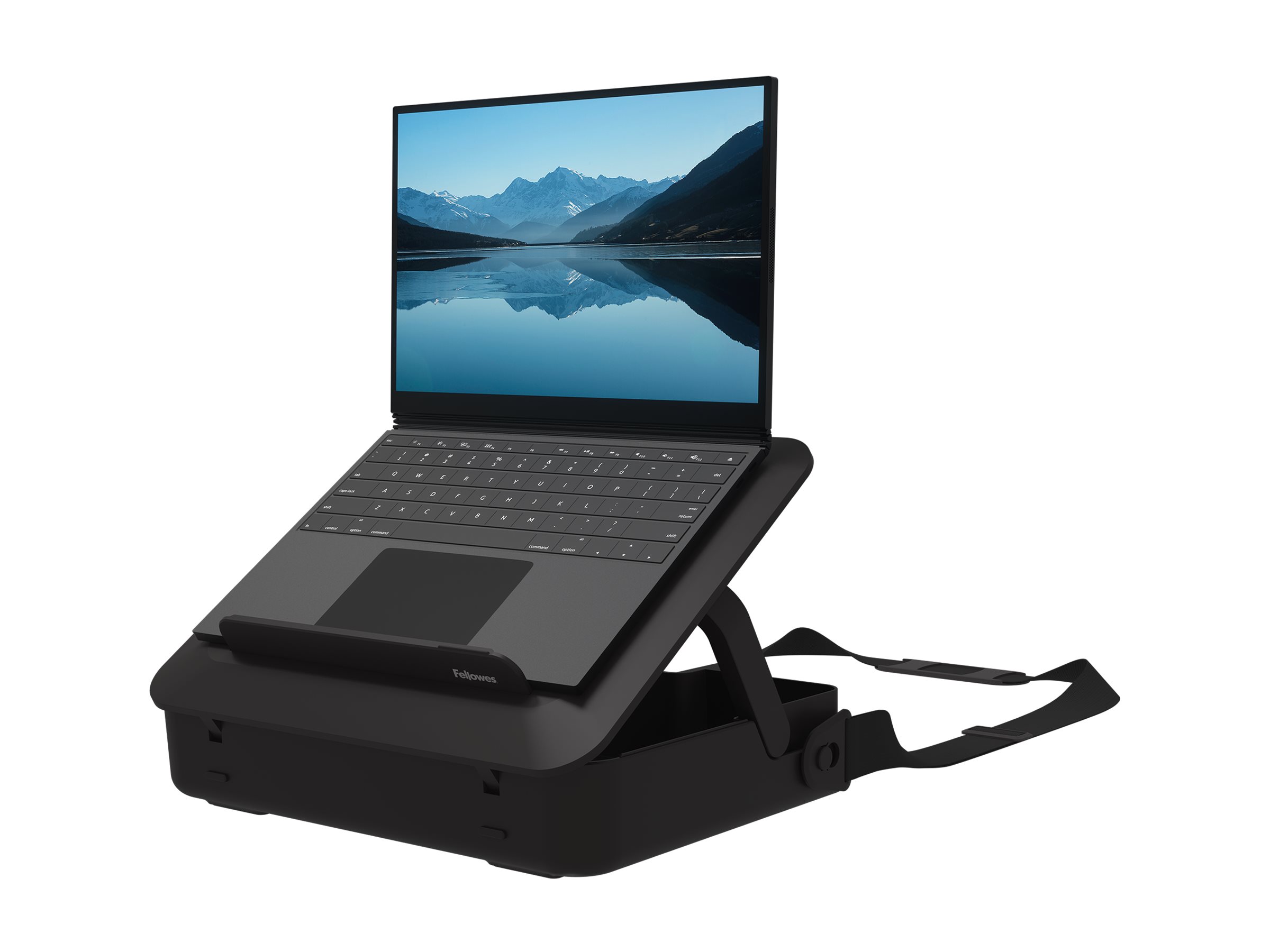 Fellowes - Breyta 2in1 Laptop Carry Case/Laptop Riser - Black - 384 x 308 x 89 mm