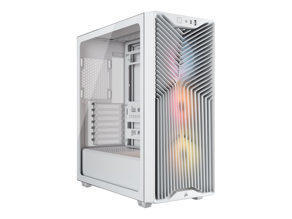 Corsair PC Case - 3200D RS ARGB - White - Mid-Tower