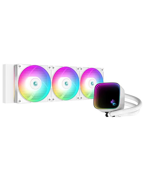 Deepcool - LS720 SE WH - White - Intel, AMD - CPU Liquid Cooler