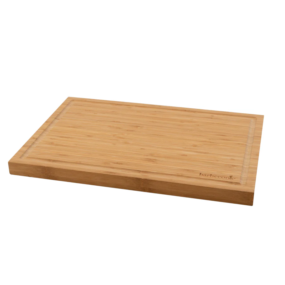 Barbecook - Bamboo cutting board with groove FSC, 50 x 30 x 3 cm (per 3 pcs) - BC-ACC-7307