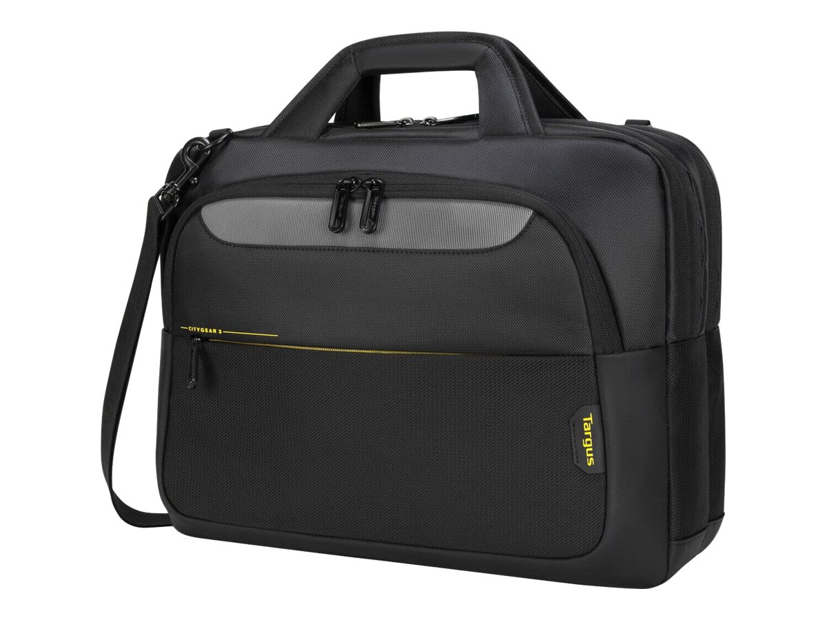 Targus - Topload Laptop Case - CityGear - Fits up to size 15-17.3 " - Laptop Case - Shoulder strap - Black