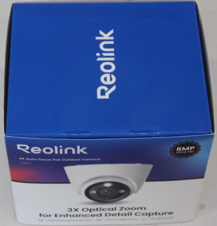 SALE OUT. Reolink P434 4K Security IP Camera with Color Night Vision, White - Reolink - 4K Security IP Camera with Color Night Vision - P434 - 23 month(s) - Dome - 8 MP - 2.8-8mm/F1.6 - IP66 - H.265 - MicroSD, max. 256 GB - UNPACKED, WITHOUT PROTECTIVE FI