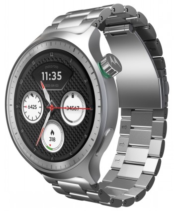 MOTOROLA WATCH SILVER + HERABAL GARDEN