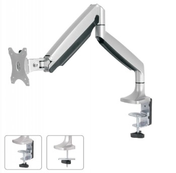 NEOMOUNTS FLAT SCREEN DESK MOUNT (10-32") DESK CLAMP/GROMMET