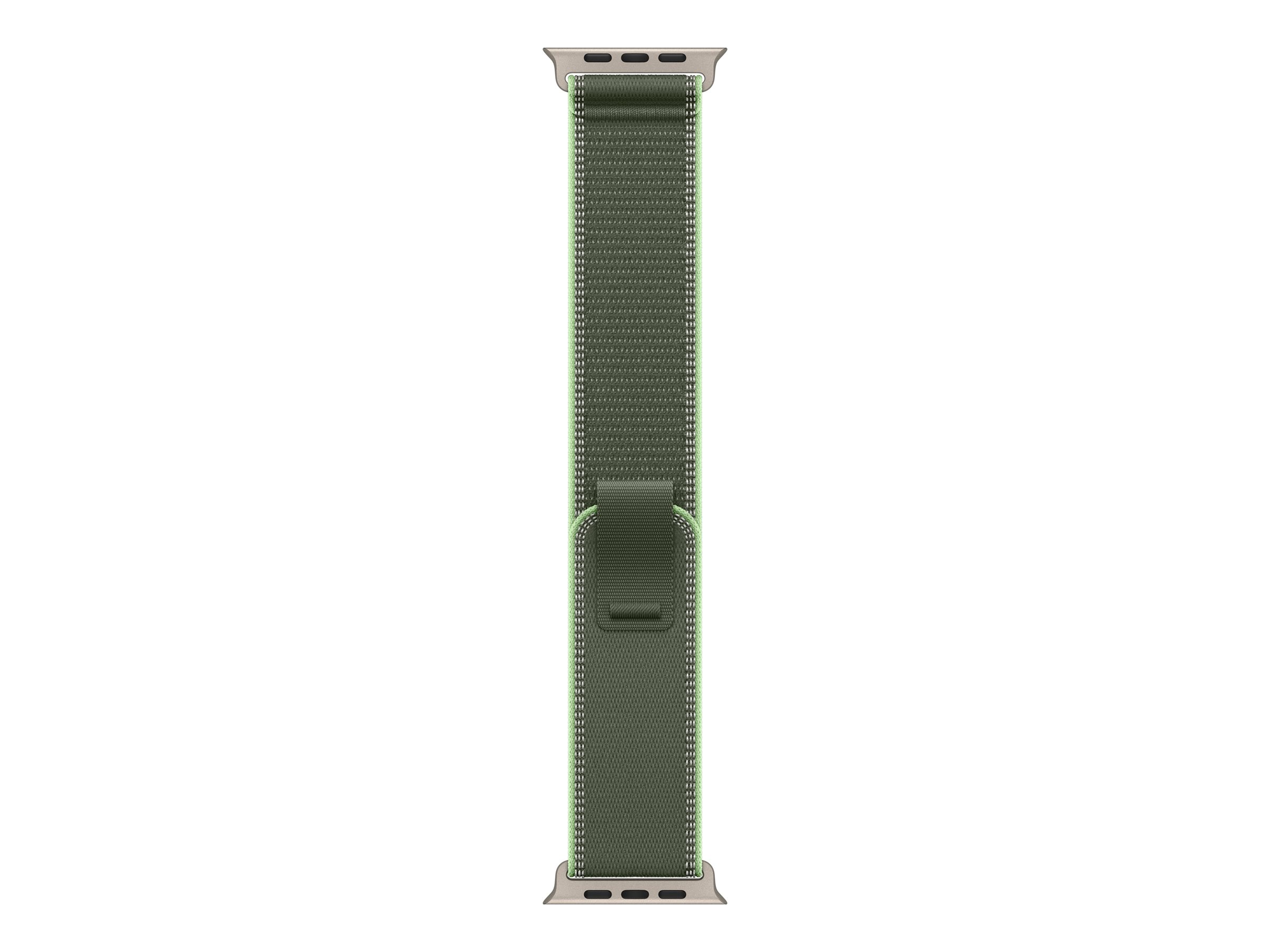 Apple 49mm Green/Neon Trail Loop - S/M - Natural Titanium Finish - Apple