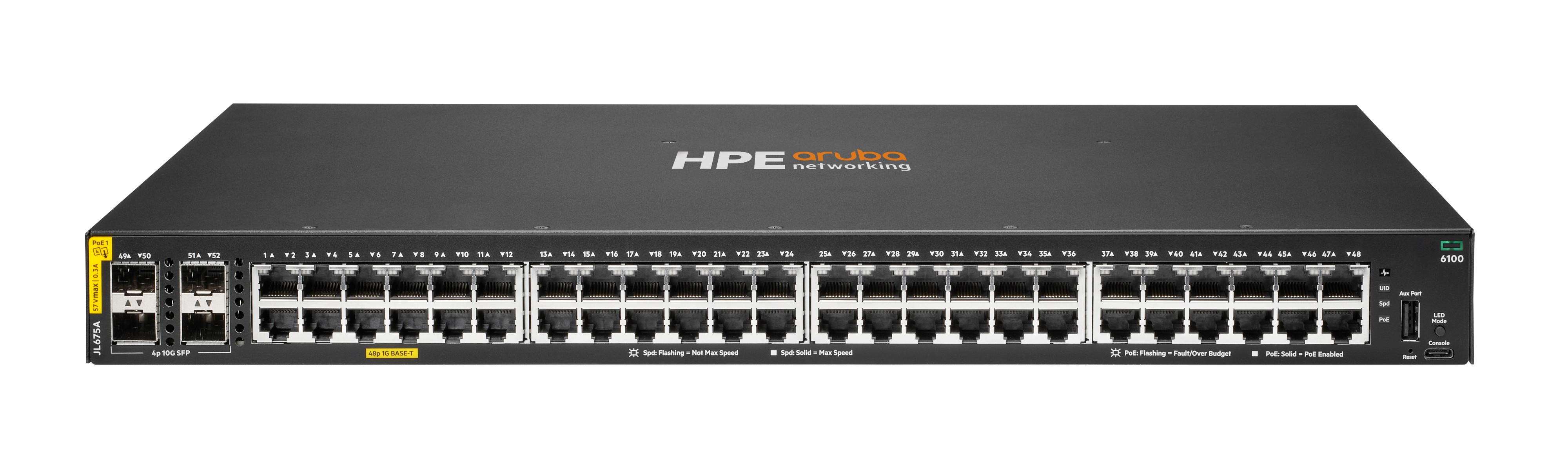 Aruba 6100 48G CL4 4SFP+ Swch