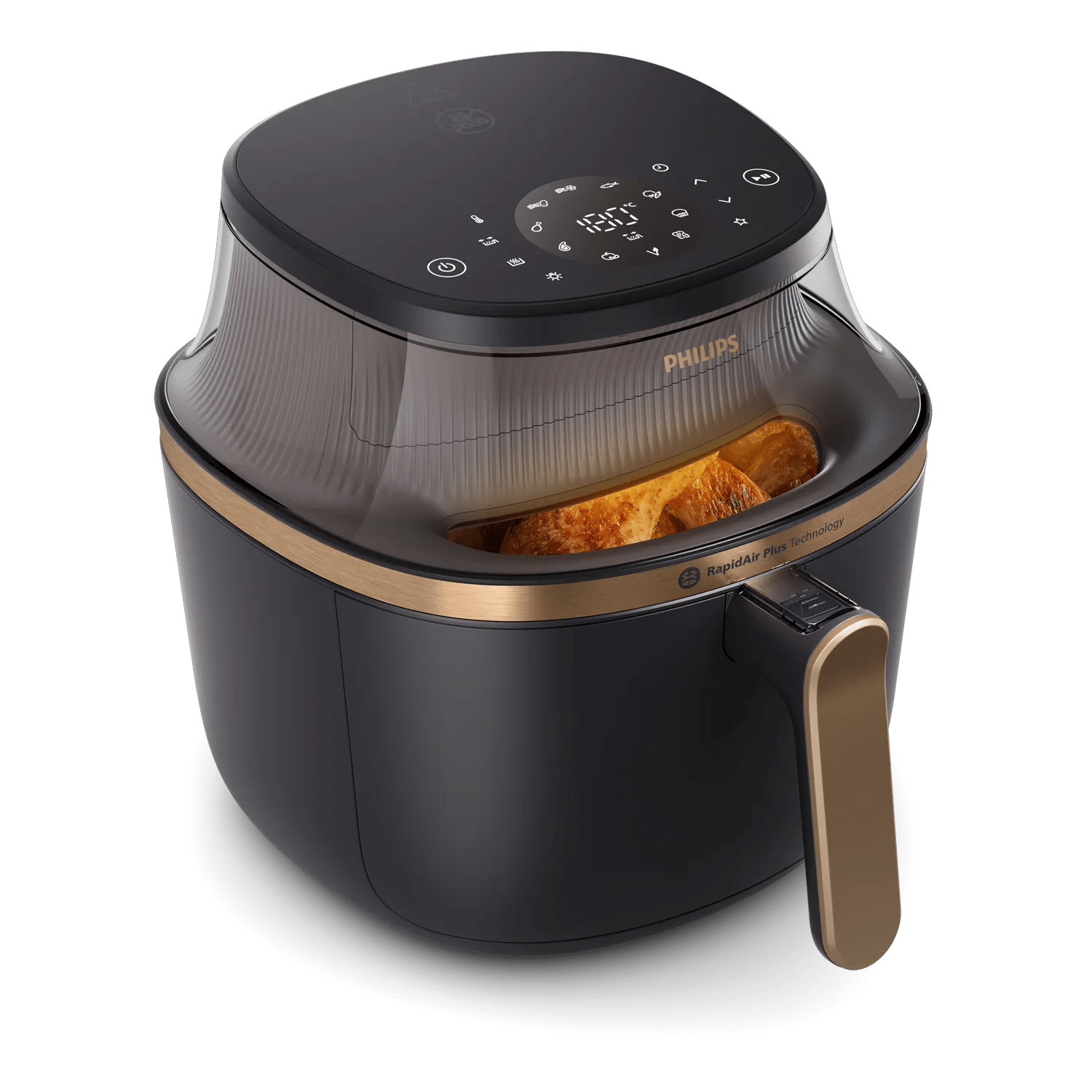 Philips Airfryer - NA322/00 3000 Series - Power 1400 W - Capacity 4.2 L - RapidAir Plus - Black