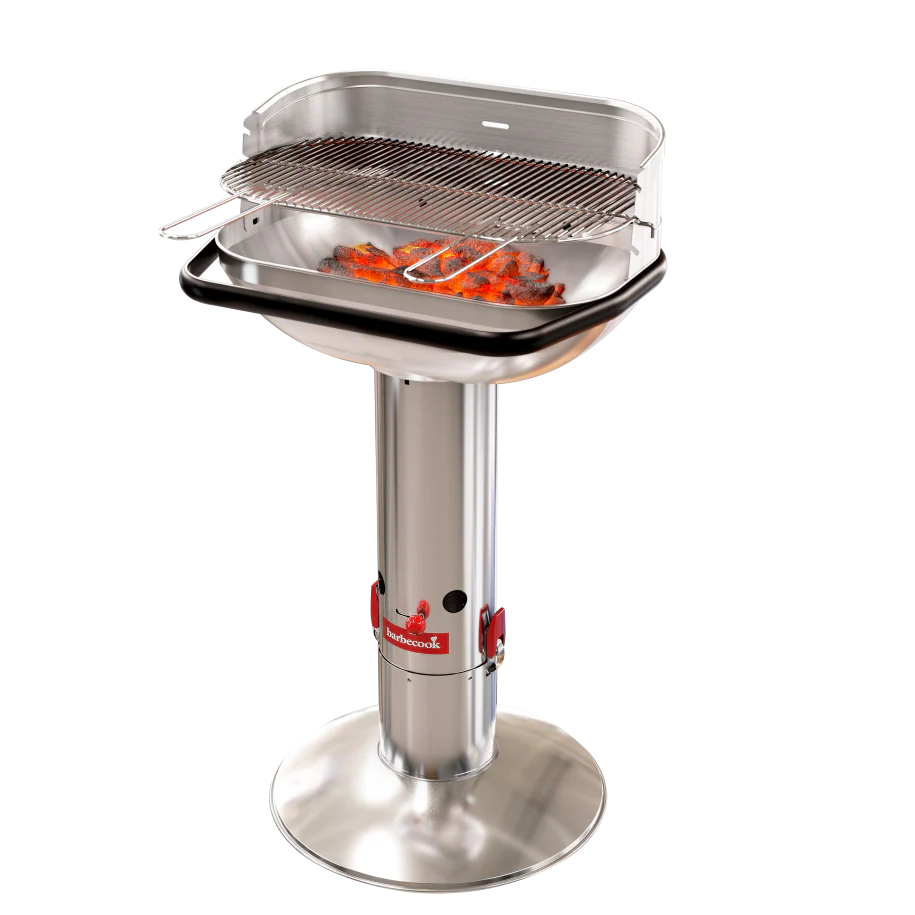 Barbecook Charcoal Barbecue Loewy 55 SST, 59.8 x 35.4 x 101 cm - BC-CHA-1004