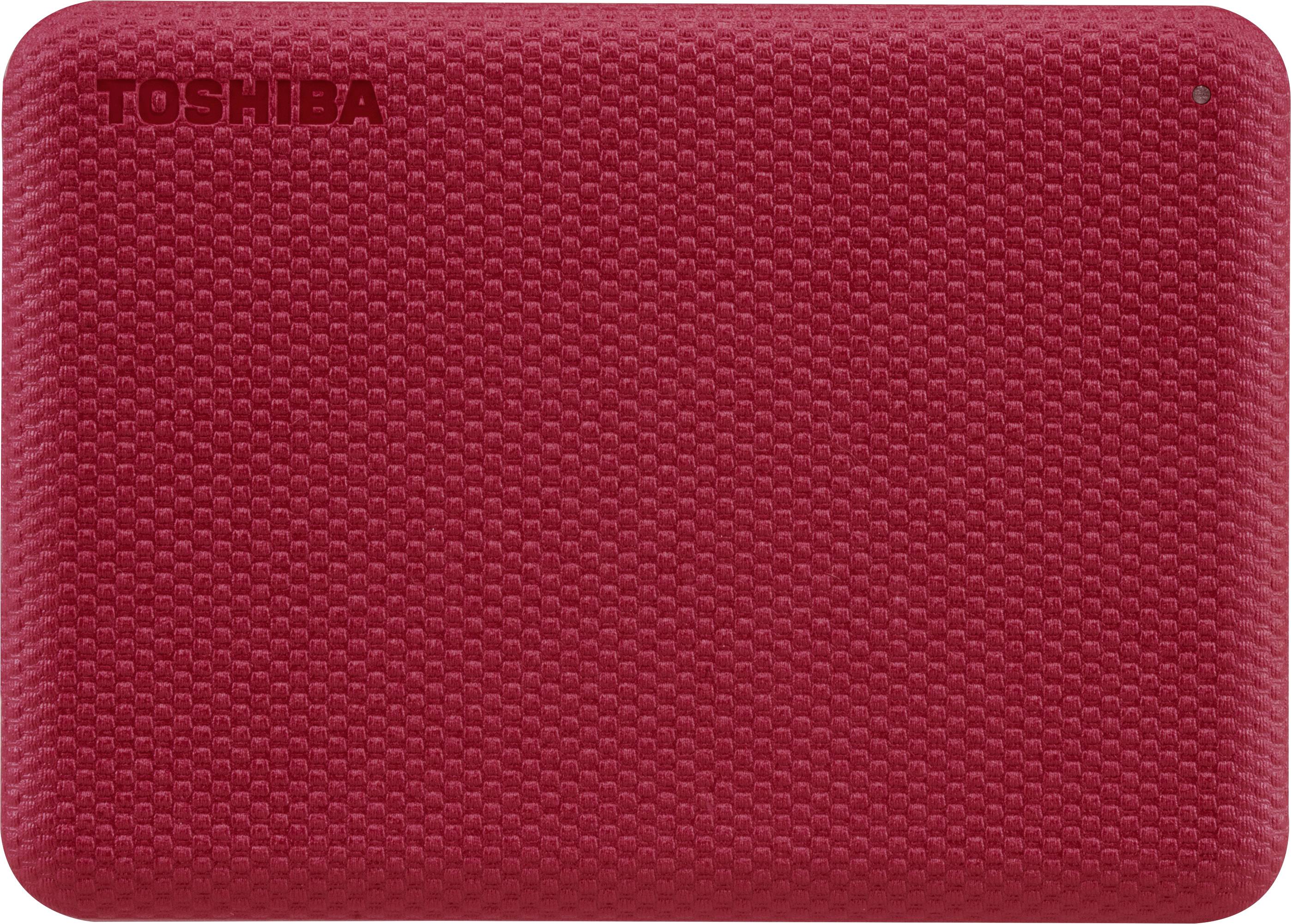 Canvio Advance - HDTCA10ER3AA - 1000 GB - 2.5 " - USB 3.2 Gen1 - Red