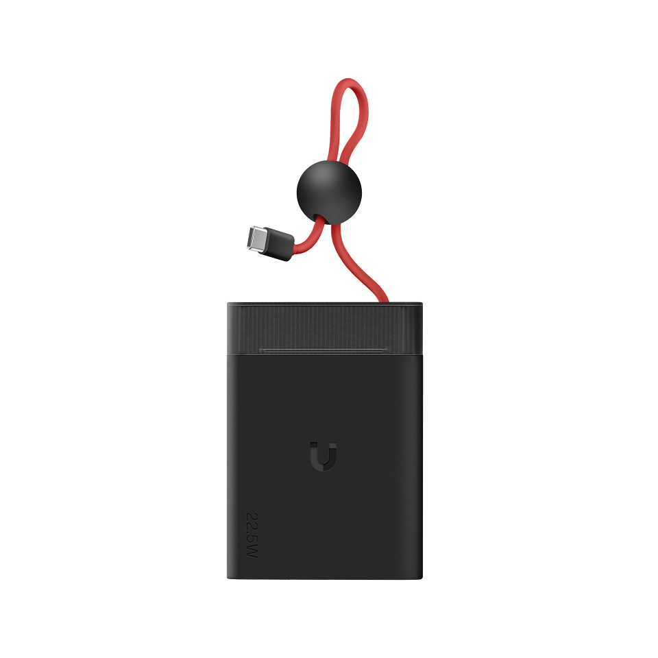 OnePlus 22.5W Magnetic Ring Power Bank - 10000 mAh - Black