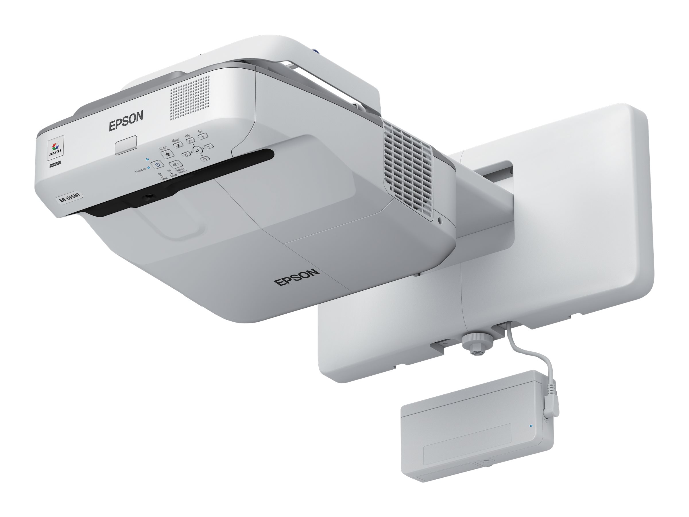Epson - EB-695Wi - WXGA (1280x800) - 3500 ANSI lumens - 14.000:1 - White - Lamp warranty 12 month(s)