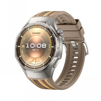 Huawei WATCH GT 6 Pro 46mm - Smart watch - GPS (satellite) - AMOLED - 1.47 inches - Waterproof - Brown