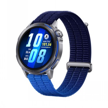 Huawei GT Runner 2 - Sport watch - GPS (satellite) - AMOLED - 1.32 inches - Waterproof - Dusk Blue