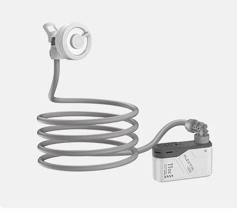 SHOWER PORTABLE MAX/WHITE MS2500-WT FLEXTAIL