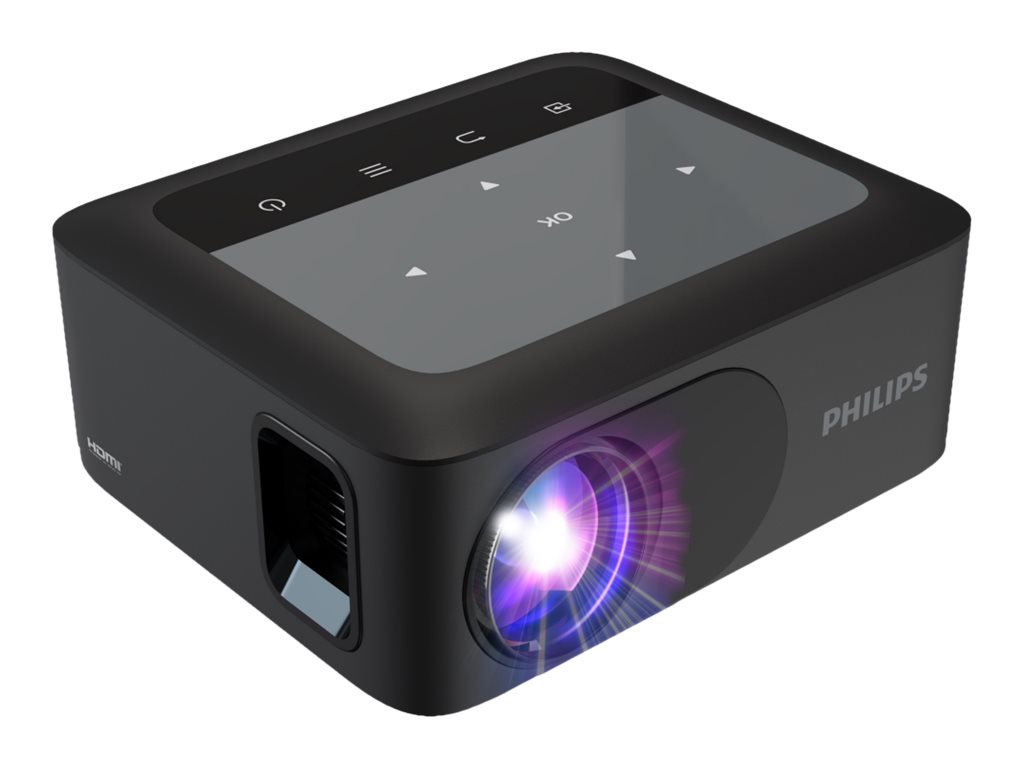 Philips - NeoPix 110 - HD ready (1280x720) - 100 ANSI lumens - Black - Wi-Fi