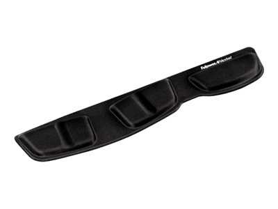 Fellowes Health-V Fabrik Keyboard Palm Support - Keyboard Palm - Black