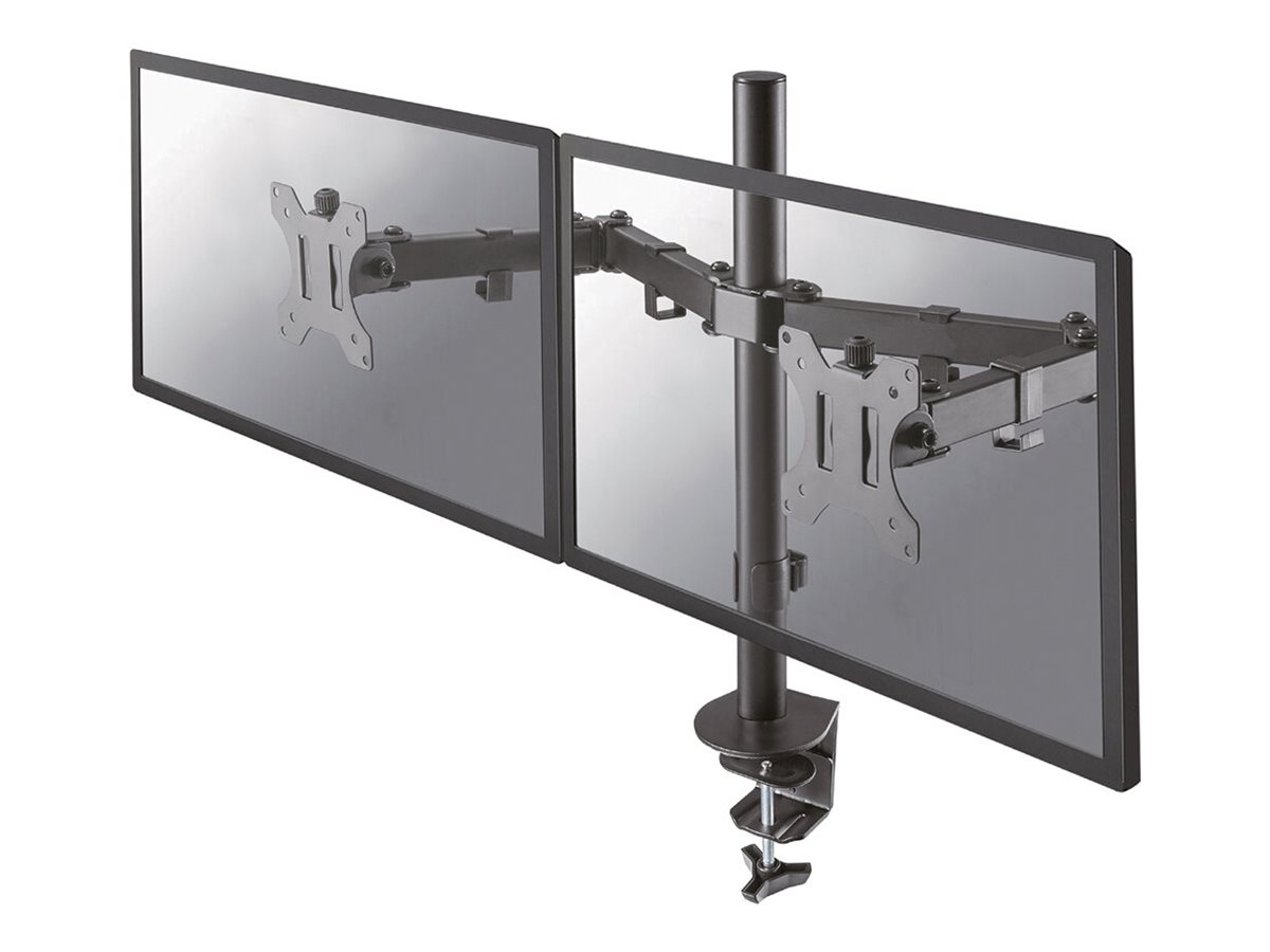 Neomounts Desk Mount - FPMA-D550DBLACK Monitor Arm - Adjustable Height, Rotate, Tilt, Swivel - 10-32 " - Maximum weight (capacity) 8 kg - Black