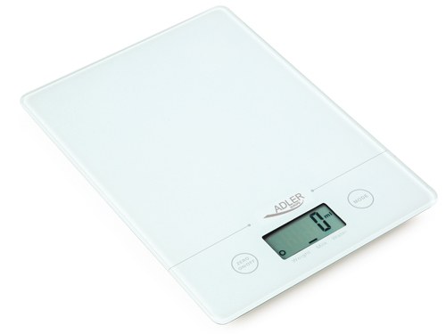 Adler - AD 3138 w - Maximum weight (capacity) 5 kg - White