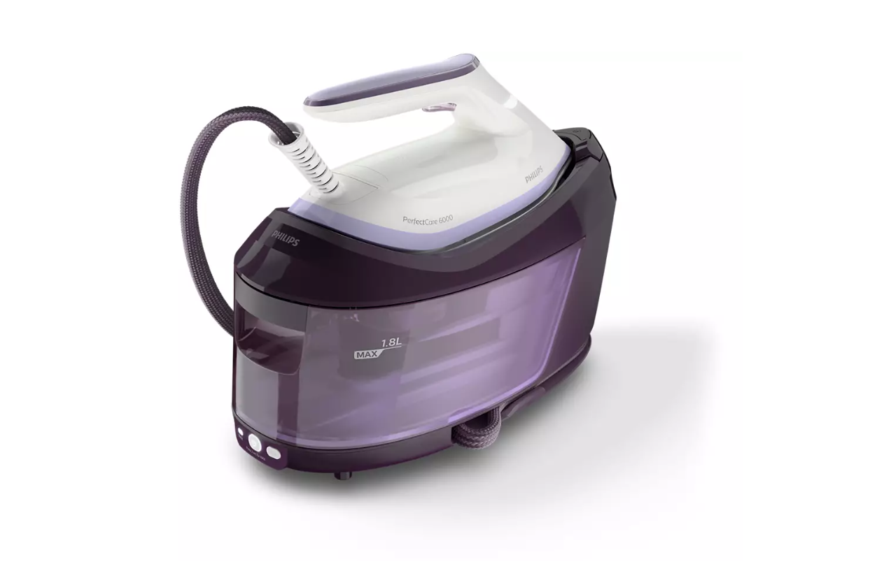 Philips - Steam Generator - PSG6024/30 - 2400 W - 1.8 L - Auto power off - Vertical steam function - Calc-clean function - Purple