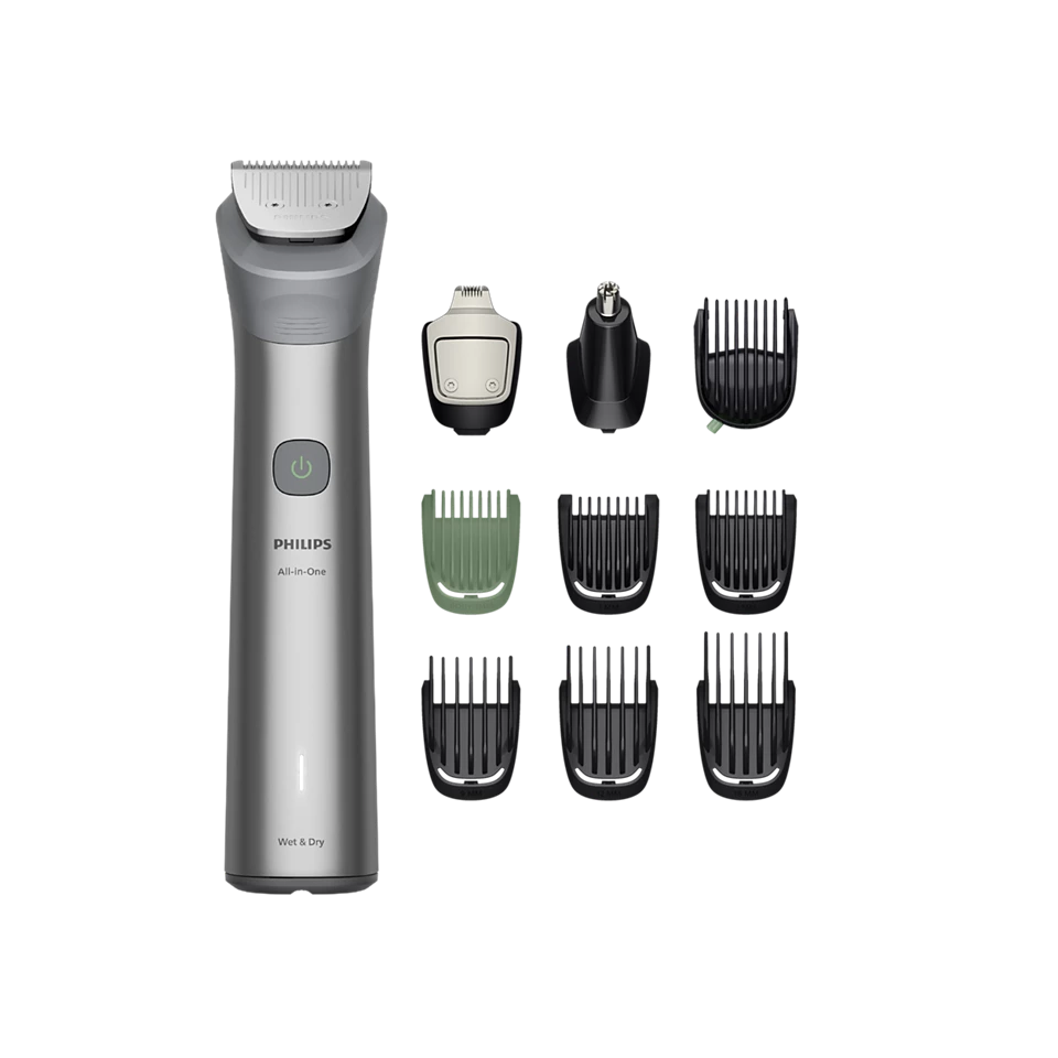 Philips All-in-One Trimmer - MG5921/15 5000 Series - Cordless - Wet & Dry - Number of length steps 11 - Light Gray