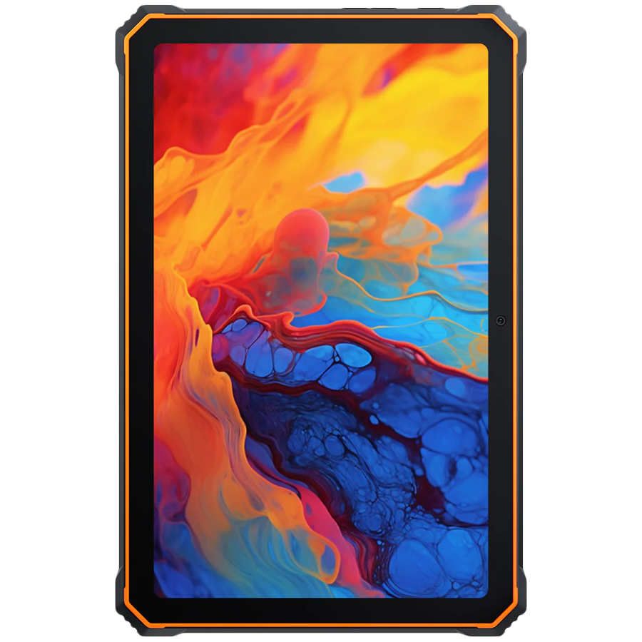 Blackview Active 8 Pro Tab LTE 10.36-inch HD+IPS 1200x2000 60Hz Corning 5th 8GB/256GB, MT6789 Octa-core 2.2GHz 16MP Front/48MP Back Camera Battery 22000mAh NO charging USB Type-C NFC PC Mode Android 14 SD card slot MIL-STD-810H Orange