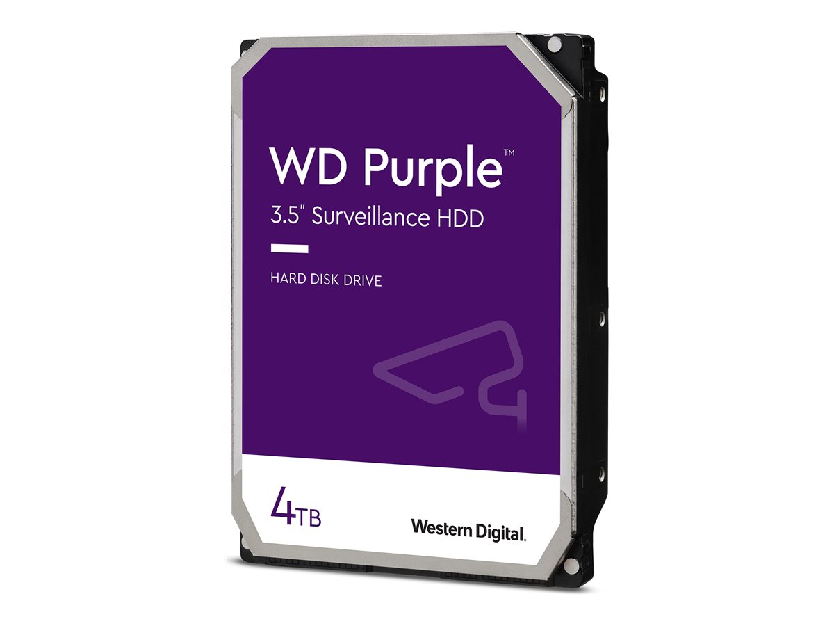 Western Digital Purple Surveillance, 4 TB, 3.5", HDD - Western Digital - Hard Drive - Digital Purple Surveillance - 4000 GB
