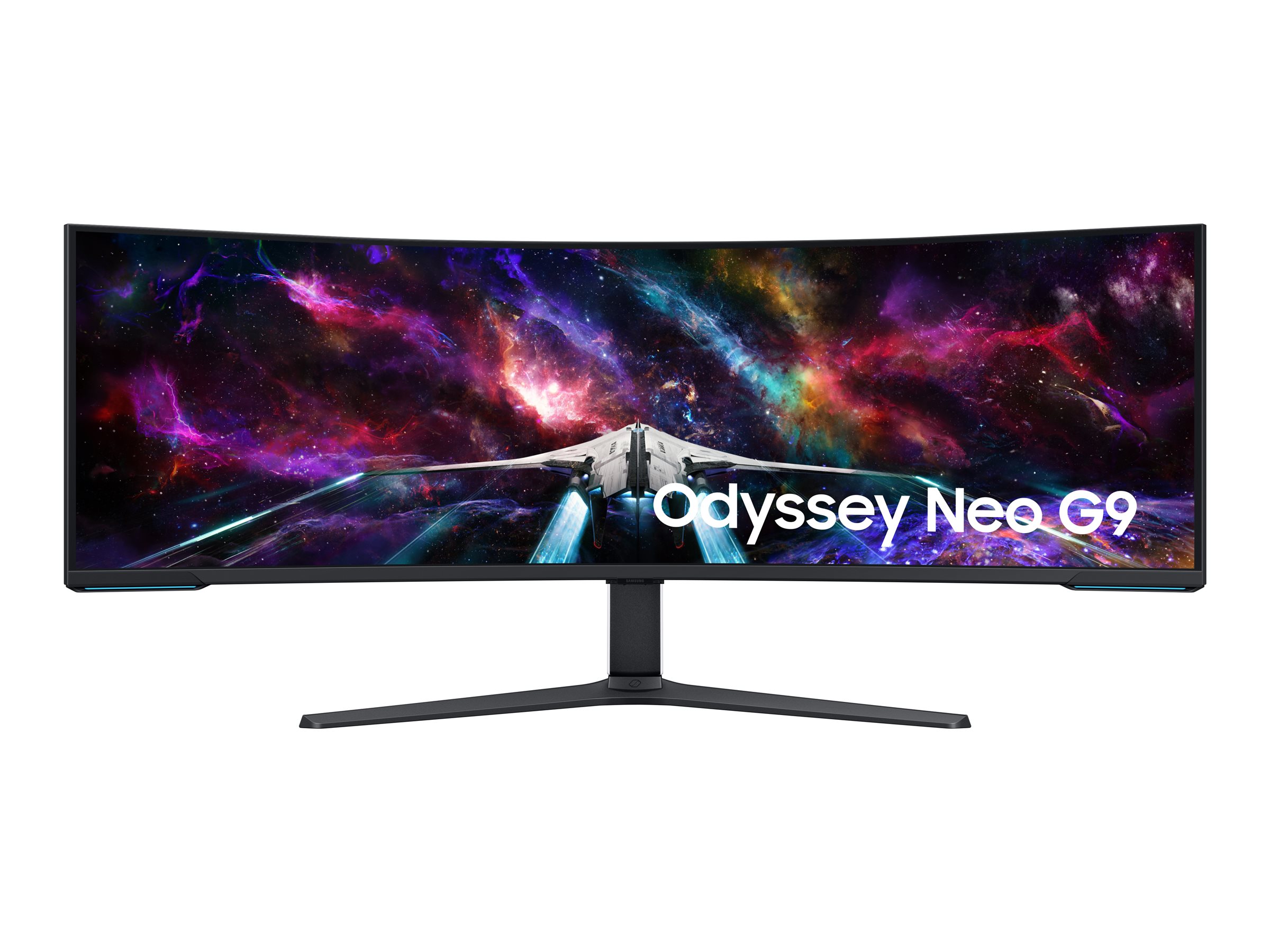 Samsung - Odyssey Neo G9 G95NC curved screen - LS57CG952NUXEN - 57 " - VA - Double UHD - 32:9 - 240 Hz - 1 ms - 2160 pixels - 350 cd/m² - HDMI ports quantity 3 - White - Warranty 36 month(s)