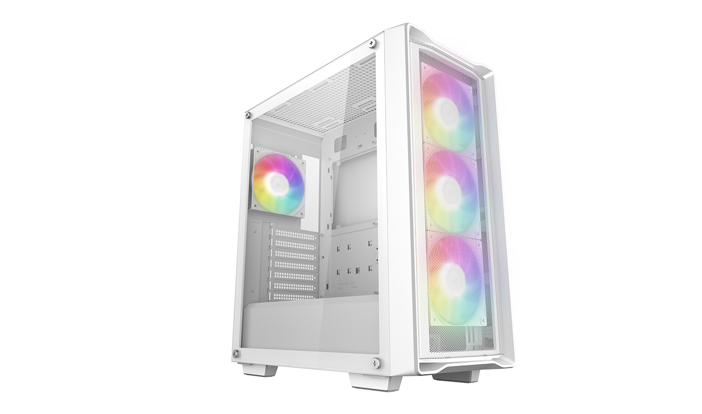 Deepcool CC560 MESH WH V2 - White - Mid Tower