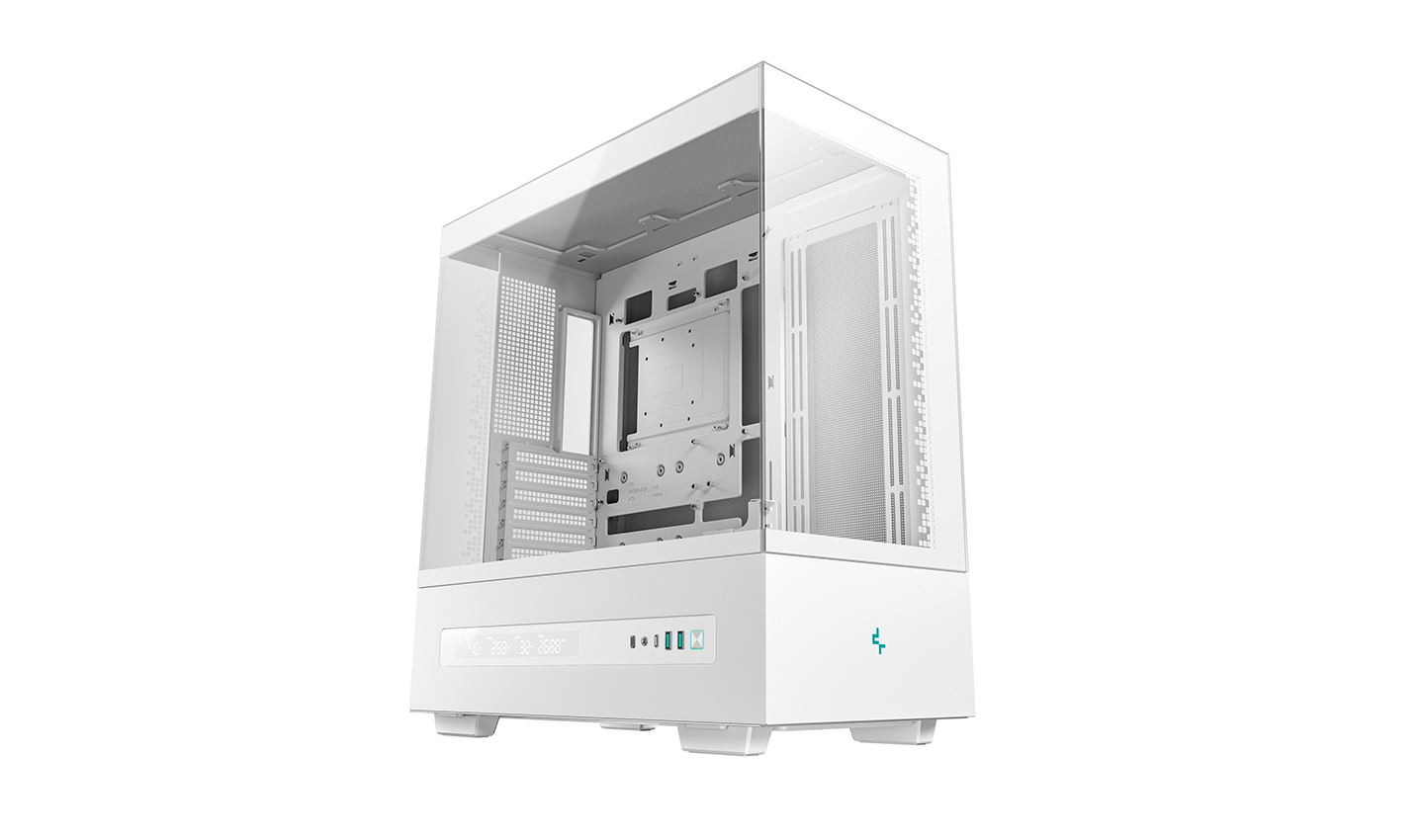 Deepcool Case - CH690 DIGITAL WH - White - Mid Tower - ATX PS2