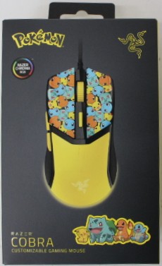 SALE OUT. Razer Cobra - Pokémon Kanto Starters Ed. - SALE OUT. Razer Cobra - Gaming Mouse - Pokémon Edition - DEMO