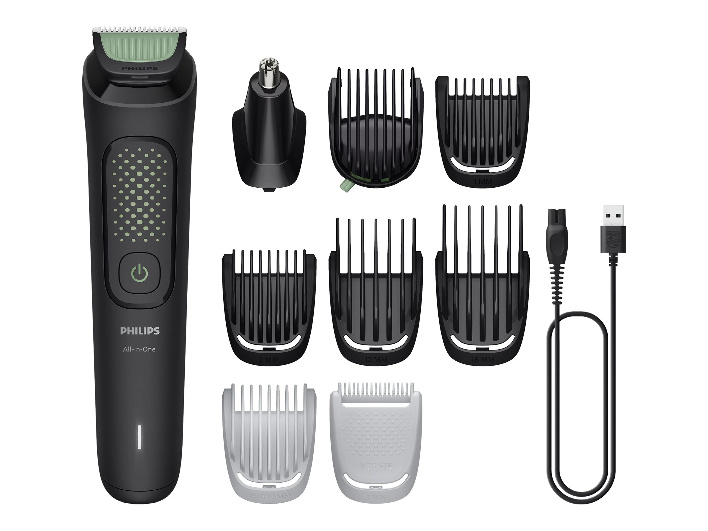 Philips Hair trimmer - MG3946/15 Series 3000 - Cordless - Number of length steps 12 - Black