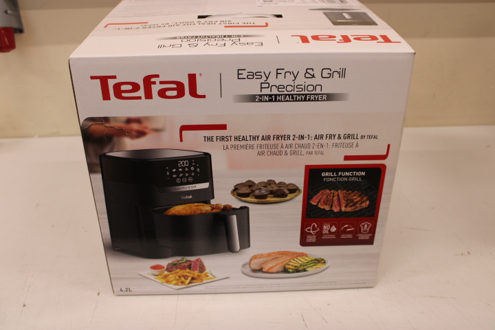 SALE OUT.  - TEFAL - Fryer Easy Fry and Grill - EY505815 - Power 1400 W - Capacity 4.5 L - Black - DAMAGED PACKAGING