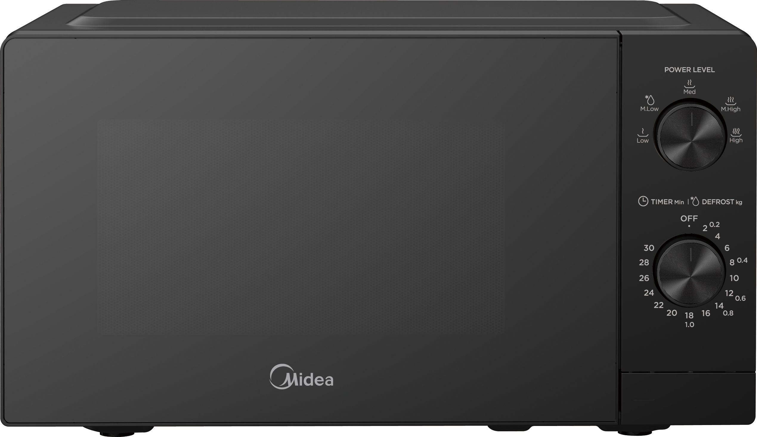 Midea Microwave oven - MMO-MMP01MZ(BK) - Free standing - 700 W - 20 L - Black