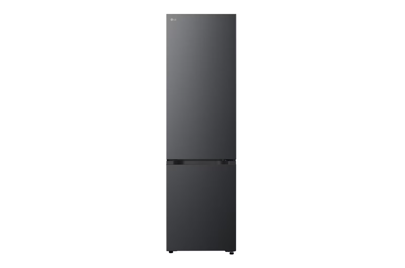 LG Refrigerator - GBBSJ1CCEP - Energy efficiency class C - Free standing - Combi - Height 186 cm - Fridge net capacity 220 L - Freezer net capacity 113 L - Display - 34 dB - Black