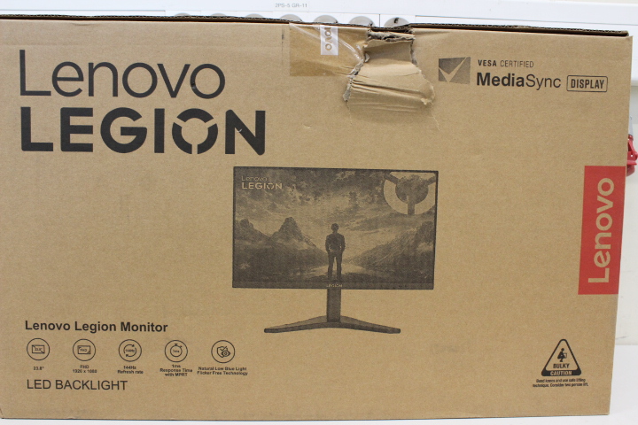 SALE OUT. Lenovo Legion R24s (C25238FR0) 24 Monitor-HDMI - SALE OUT. Lenovo - Legion R24s - 24 " - IPS - 16:9 - 144 Hz - 1 ms - 1920 x 1080 pixels - 250 cd/m² - HDMI ports quantity 1 - Raven Black - Warranty 34 month(s) - DAMAGED PACKAGING