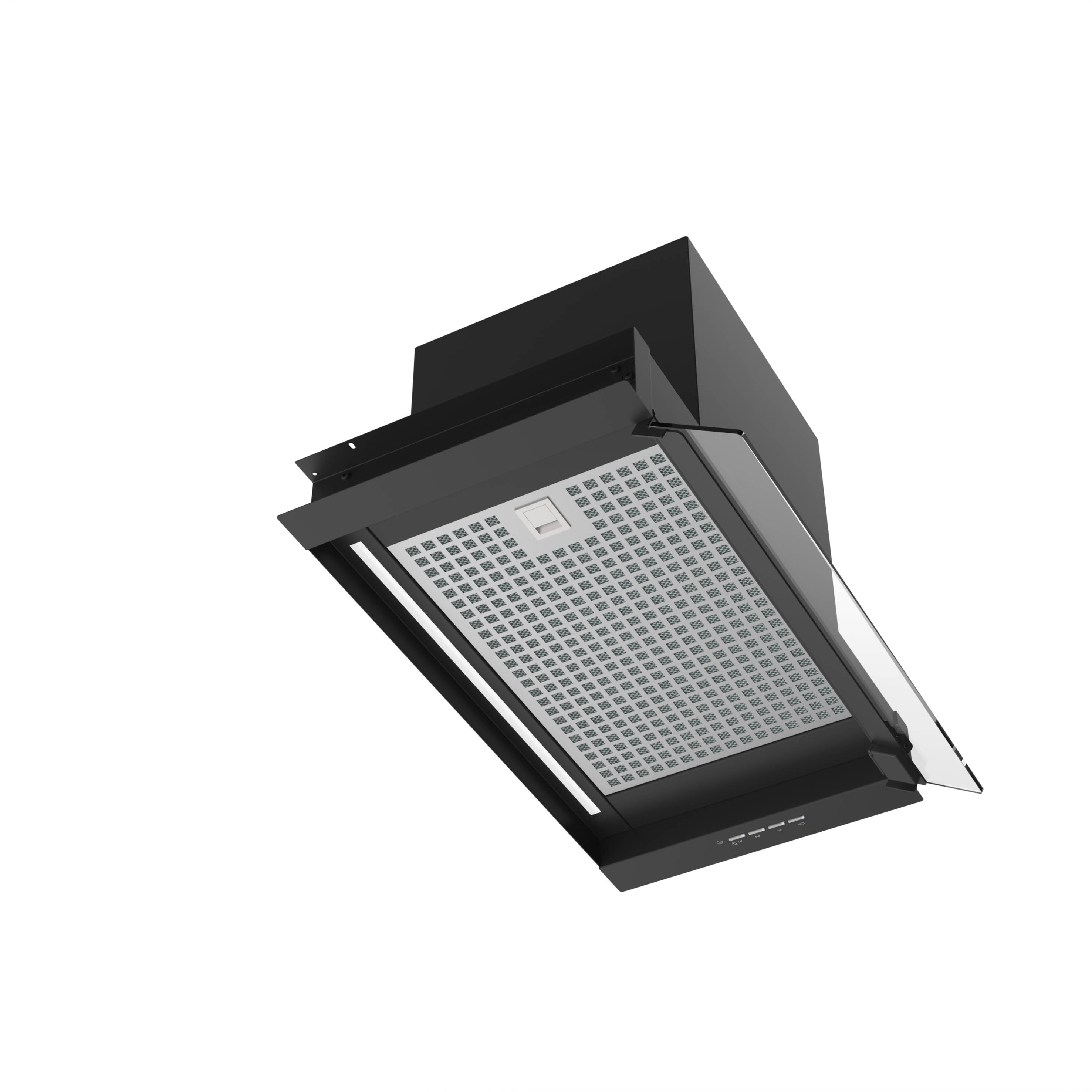 CATA CORONA BK 60 /C - Hood - Integrated - Energy efficiency class A - Width 60 cm - Electronic - 850 m³/h - LED - Black