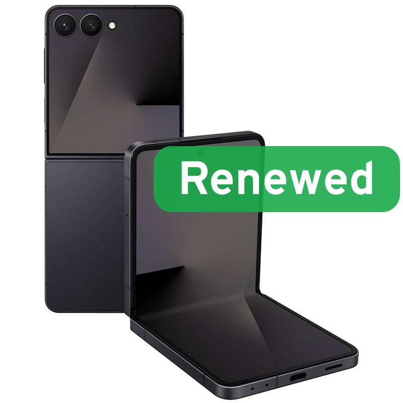 Samsung Renewed Grade A - Galaxy Z Flip 7 - Jet Black - 6.9 " - 512 GB - 5G