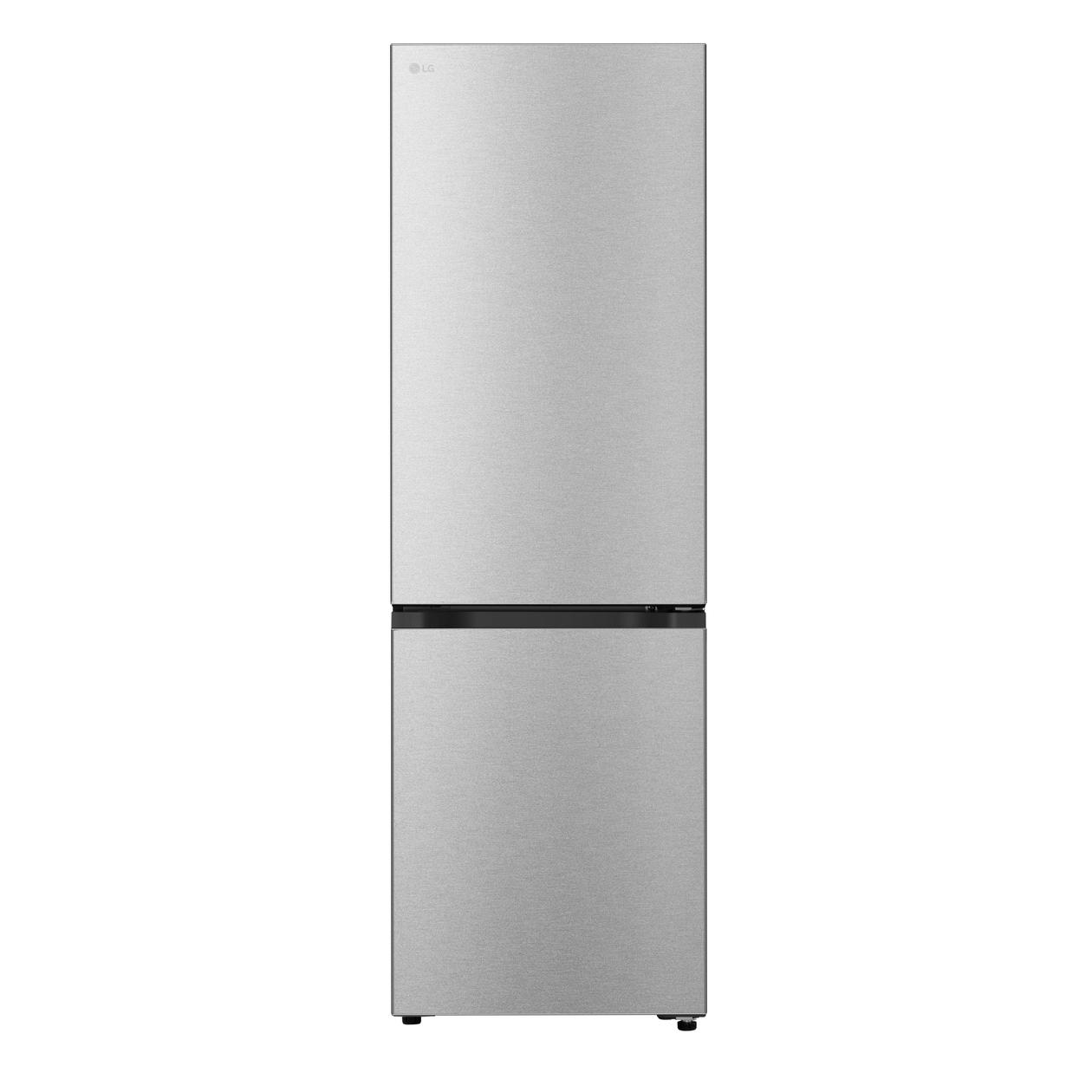 LG Refrigerator - GBBS716CMB - Energy efficiency class C - Free standing - Height 186 cm - Combi - Fridge net capacity 220 L - Freezer net capacity 113 L - Display - 34 dB - Stainless Steel
