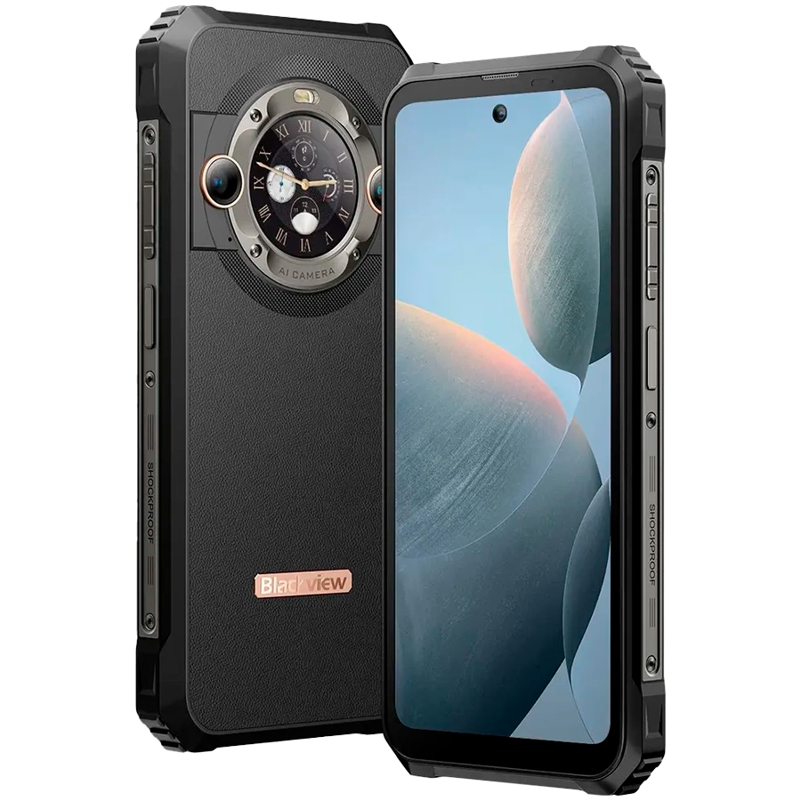 Blackview BL9000 5G 6.78" Corning 7th FHD+IPS 1080x2460 120Hz, 12GB/512GB, MT6891Z Octa-core 2.6GHz, 50MP Front/13MP+50MP Back Camera, NFS, Harman Audio EFX, Glove mode, Battery 8800mAh, Type-C, Android 13, Dual SIM, SD card slot, Interstellar Black