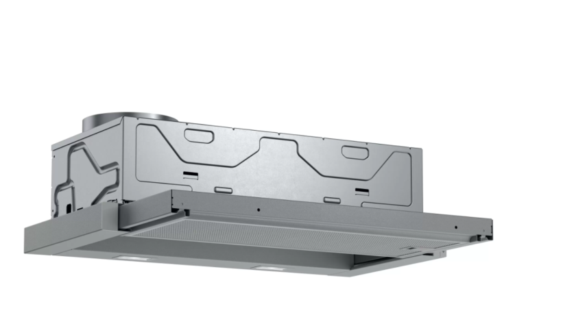 Bosch - Hood Serie 4 - DFL064A52 - Telescopic - Energy efficiency class A - Width 60 cm - 270 m³/h - Push Buttons - LED - Silver