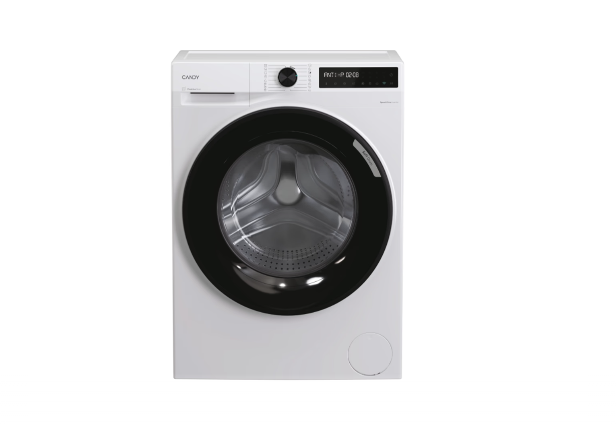Candy - Washing machine - BR 47SBL8-S - Energy efficiency class A - Front loading - Washing capacity 7 kg - 1400 RPM - Depth 49 cm - Width 60 cm - Display - Digital - Steam function - Wi-Fi - White