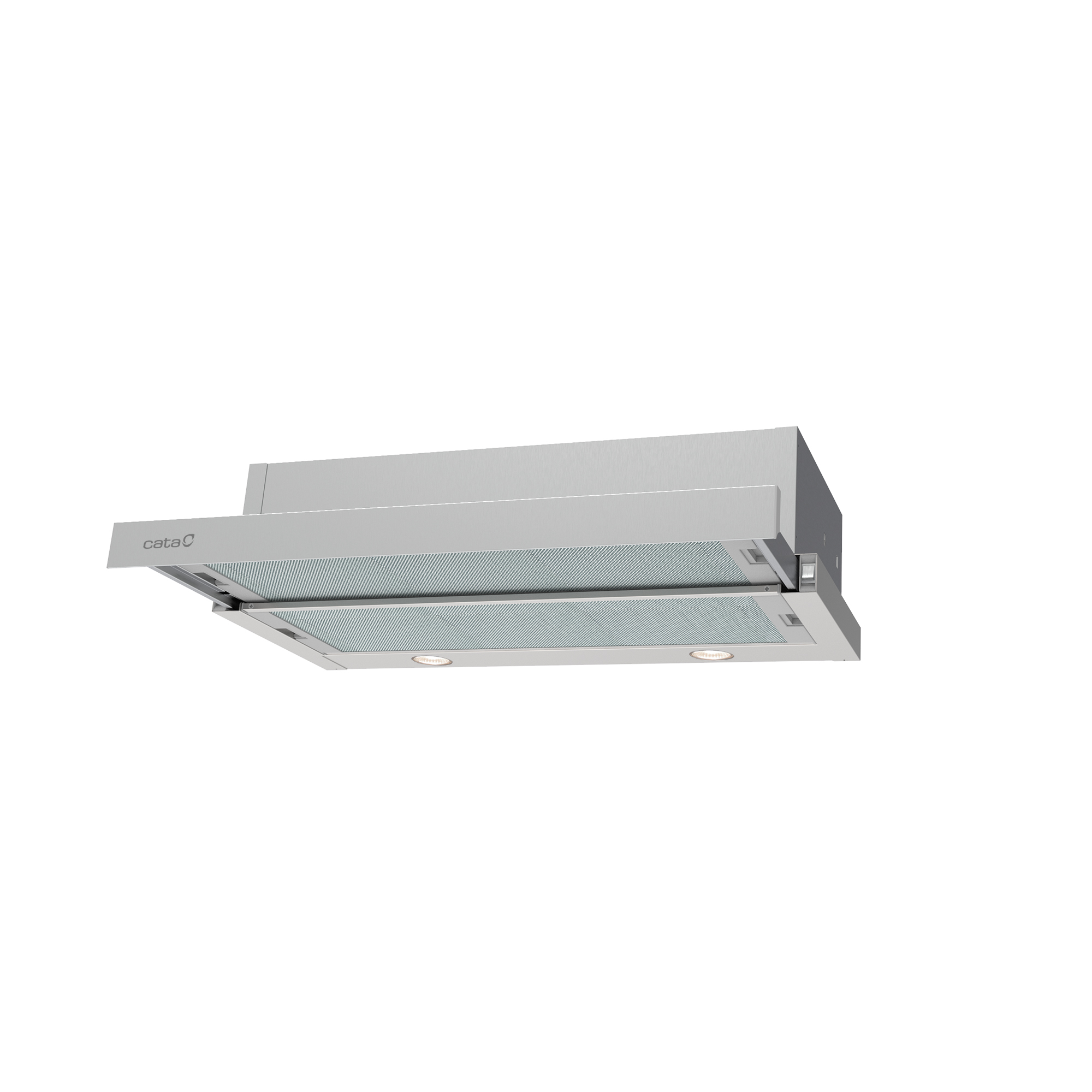CATA TF-2003 DURALUM 700 - Hood - Telescopic - Energy efficiency class C - Width 70 cm - Mechanical - 390 m³/h - Stainless steel - LED