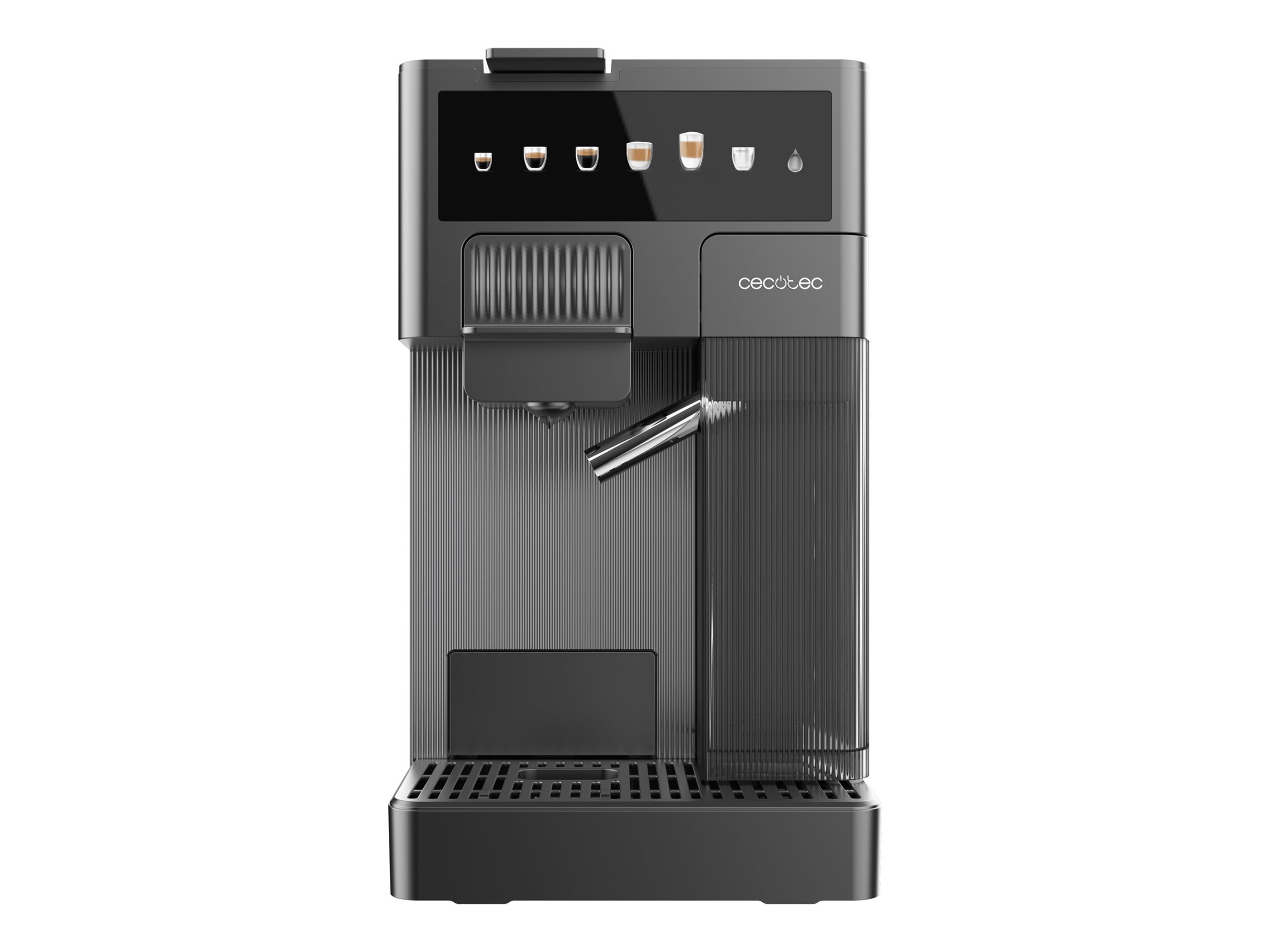 Cecotec Coffee machine - FreeStyle Latte T - Pump pressure 20 bar - Built-in milk frother - Automatic - Grey - 1350 W